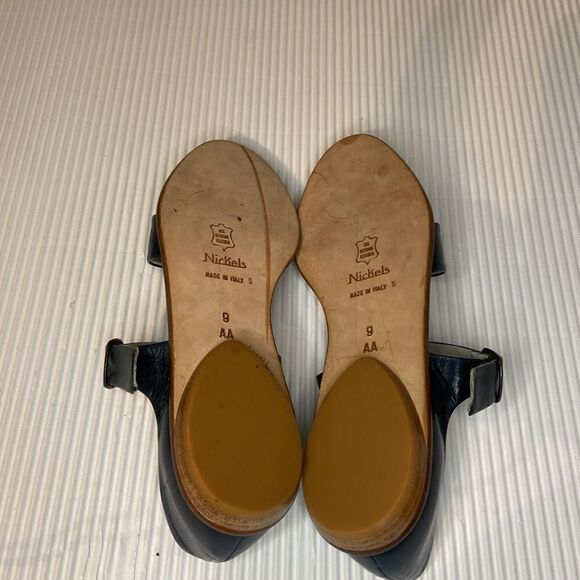 Nickels leather Sandals Made in Italy size 9AA - Picture 8 of 9